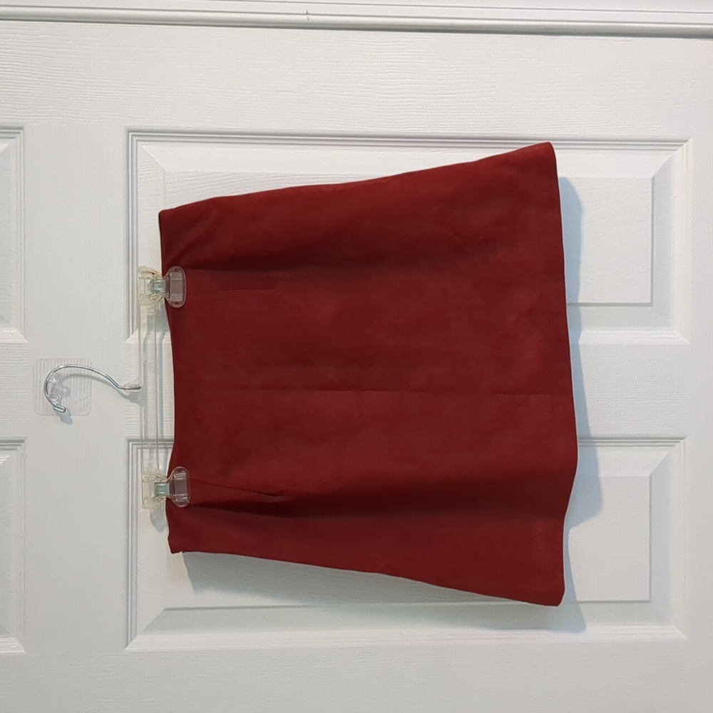 Miami (francesca's), burnt orange skirt embroidered, size Medium - Picture 4 of 4